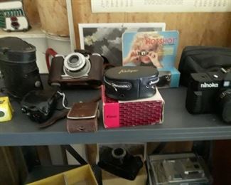 Vintage Cameras and accessories