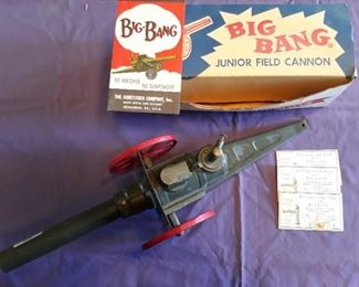 Toy Canon w/original box and directions