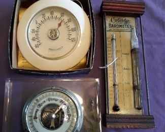 Barometers and Thermometers
