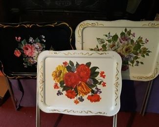 Vintage tray tables