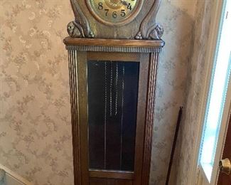 Antique Grandfather Clock