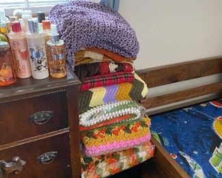 Crocheted Throws