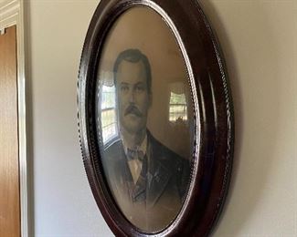 Antique Gesso Framed Photographs