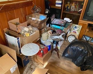 Lots of boxes for you to dig through (Candle Making Supplies, Craft Basket Supplies and more)