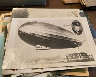 Early Graf Zeppelin Post Card