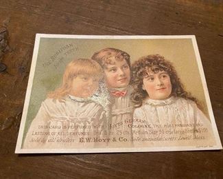 Hoyt Perfume Trade Card