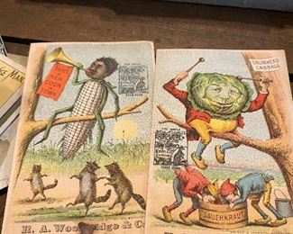 Early Woolridge Guano Trade Cards