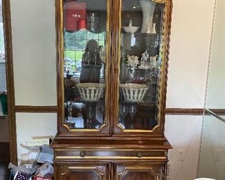 KARGES FURNISHINGS! 2 OF THESE BREAKFRONTS!