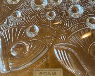 LALIQUE ROSCOFF FISH PLATTER