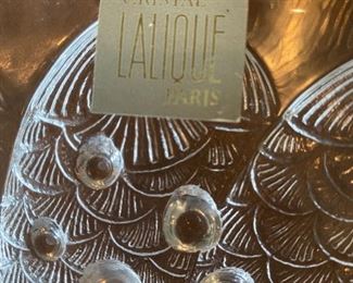 LALIQUE ROSCOFF FISH PLATTER