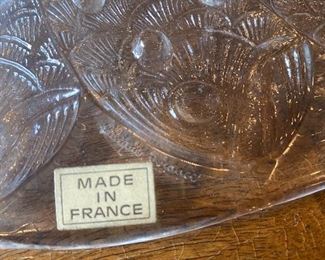 LALIQUE ROSCOFF FISH PLATTER