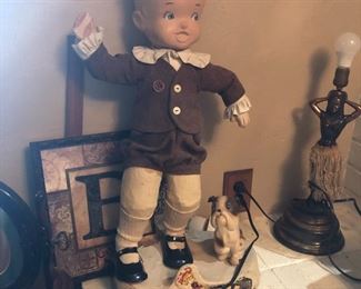 Buster has a couple pieces off the base. We have those pieces. 