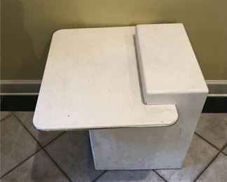 21. Two Tiered Modern End Table