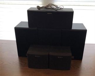 22. 6 Piece Sony Speaker System