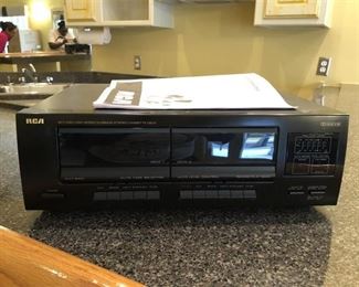 25. RCA HI Speed Cassette Tape Deck