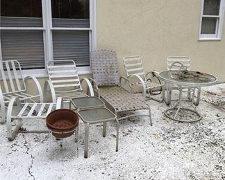 49. Lot of Patio Furniture