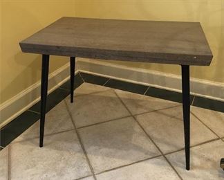 81. Mid Century Formica End Table