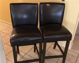 84. Vinyl Bar Stools