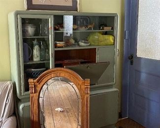 Art Deco china cabinet.