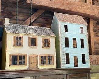 Hand made doll houses.