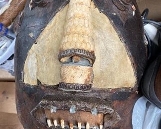 Amazon tribal mask.