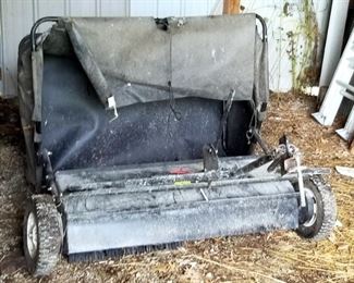 Brinly 42" Pull Behind Lawn Sweeper