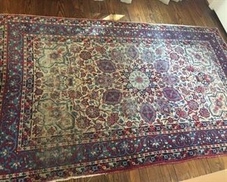 Small oriental rug.