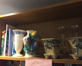 Nice selection of vases and planters.