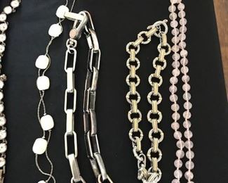 Small selection of costume jewelry.