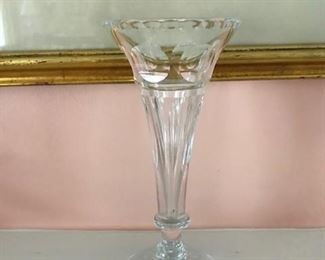 Brierley crystal vase.