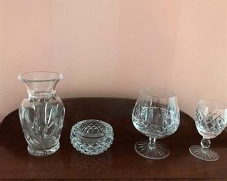 Waterford glass.