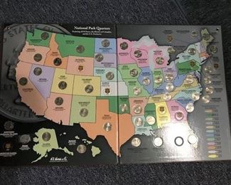 National Parks Coin Collection.