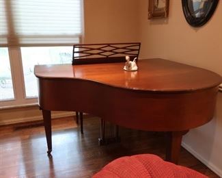 view  of  Kimball piano