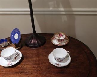 cups and saucers