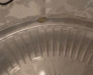 repair  on  lalique  bowl