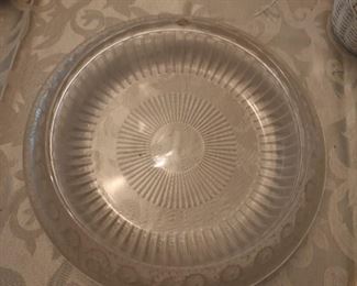 large     13  inch lalique  bowl