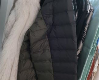 fur and  other  women's  coats