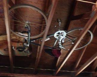 bike  in  garage