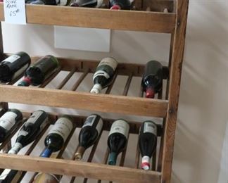 antique  wine  rack