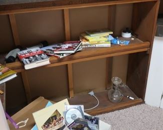 desk  and  bookcases 