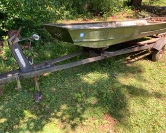 14 Foot Boat and Trailer