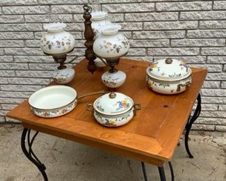 Country Floral Kitchen Table