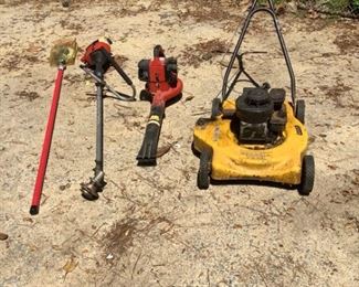Lawn Mower and Yard Tools