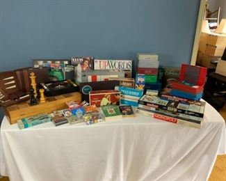 Many Monopoly and Assorted Board Games