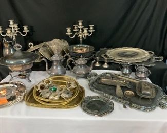 Silver Plated Serving