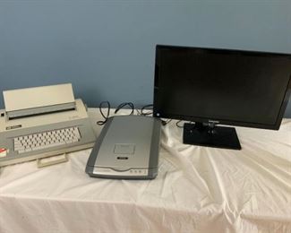 Typewriter Scanner and Monitor