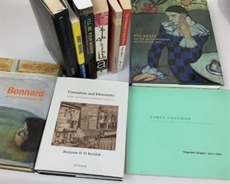 Art Books- Warhol, Picasso, Bonnard