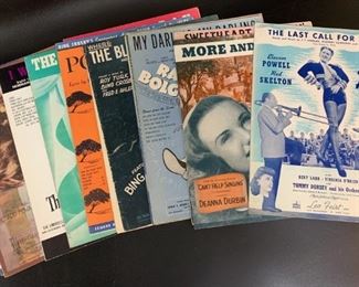 Vintage Sheet Music