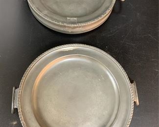 1840-42 Pewter Warming Pans