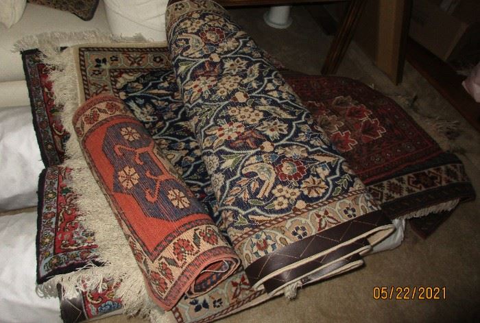 a few of the rugs